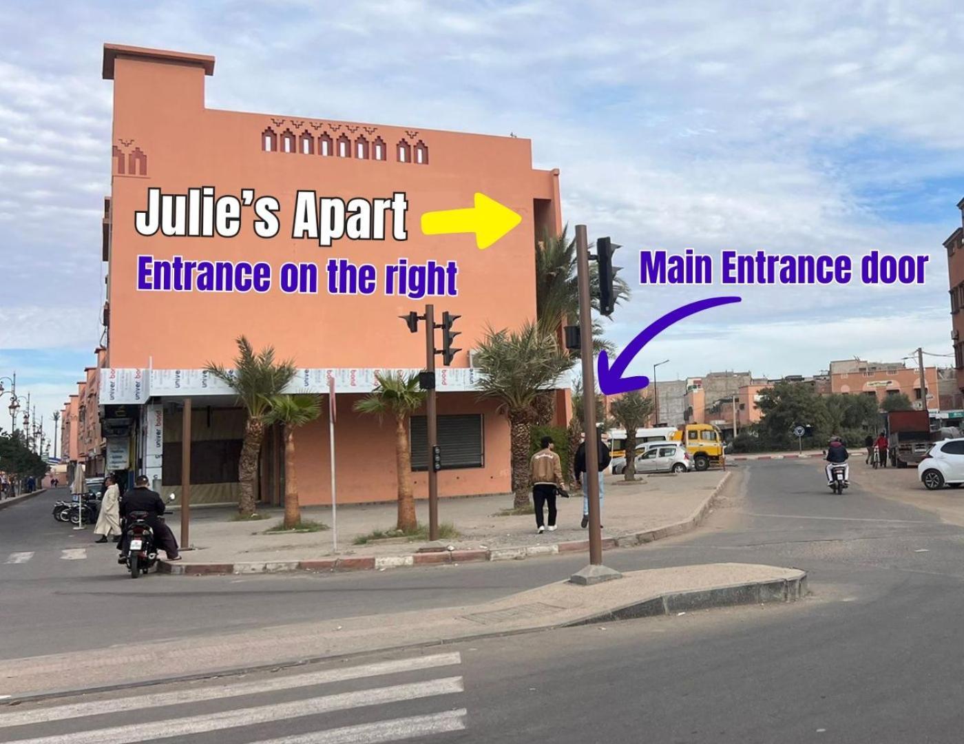 Julie'S Airport Apartment Marrakesh Luaran gambar